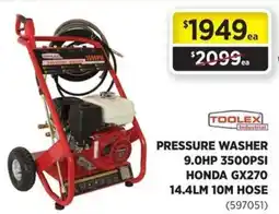 Gasweld Tool Centre Toolex Industrial Pressure Washer offer