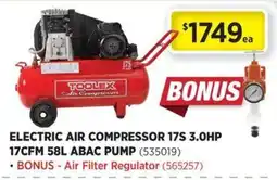 Gasweld Tool Centre Toolux Air Compressor offer
