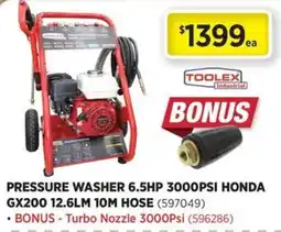 Gasweld Tool Centre Pressure Washer 6.5HP 3000PSI Honda offer