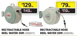 Gasweld Tool Centre Toolex Industrial Retractable Hose Reel Water 30M offer