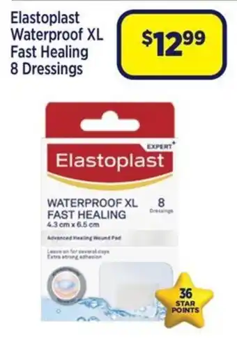Elastoplast Waterproof XL Fast Healing