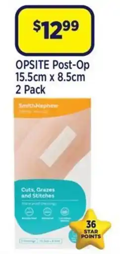 Star Discount Chemist OPSITE Post-Op offer