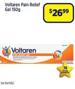 Star Discount Chemist Voltaren Pain Relief Gel offer
