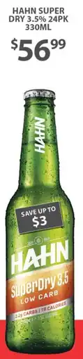 Star Liquor Hahn Super Dry 3.5% offer