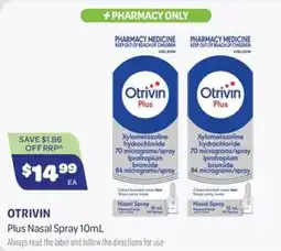Health Save Otrivin Plus Nasal Spray offer