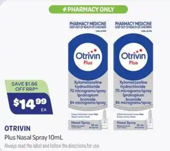 Otrivin Plus Nasal Spray