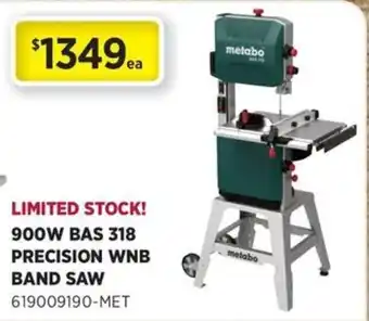 Metabo Precision WNB Band Saw