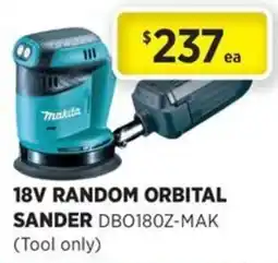 Gasweld Tool Centre Makita 18V Random Orbital Sander offer