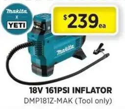 Gasweld Tool Centre Makita 18V 161PSI Inflator offer