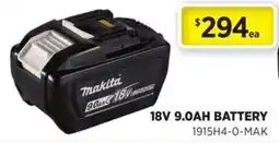 Gasweld Tool Centre Makita 18V 9.0AH Battery offer