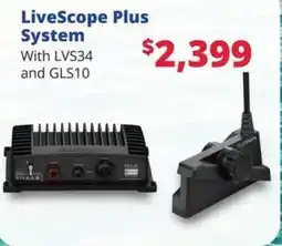 Bargain Boat Bits LiveScope Plus System with LVS34 and GLS10 offer