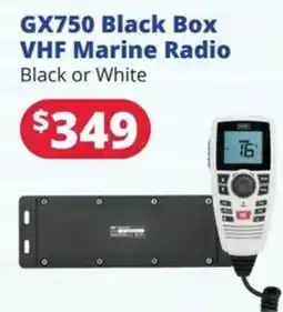 Bargain Boat Bits GX750 Black Box VHF Marine Radio offer
