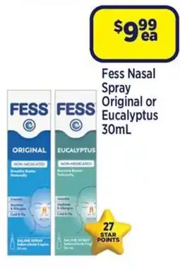Star Discount Chemist Fess Nasal Spray offer
