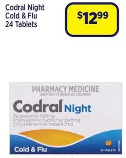 Star Discount Chemist Codral Night Cold & Flu offer