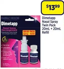 Star Discount Chemist Dimetapp Nasal Spray offer