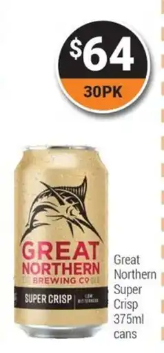Super Cellars Great Northern Super Crisp offer