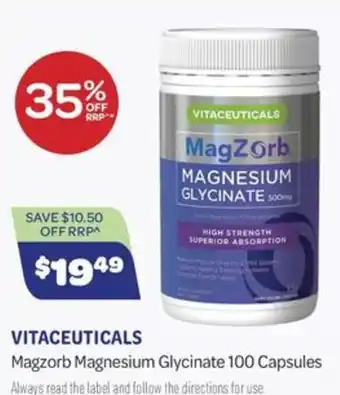 Vitaceuticals Magzorb Magnesium Glycinate