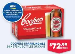 Bottlemart Coopers Sparkling Ale offer