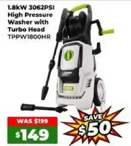 Sydney Tools High Pressure Washer with Turbo Head offer