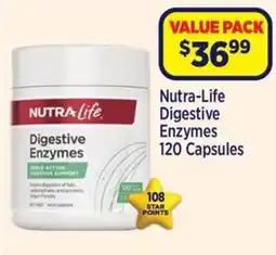 Star Discount Chemist Nutra-Life Digestive Enzymes offer