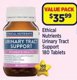 Star Discount Chemist Ethical Nutrients Urinary Tract Support offer