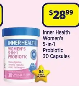 Star Discount Chemist Inner Health Women's 5-in-1 Probiotic offer