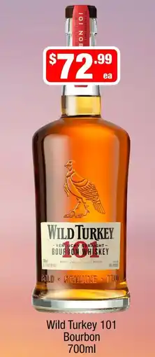 Liquor Stax Wild Turkey 101 Bourbon offer