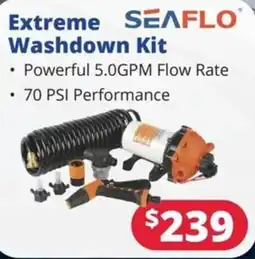 Bargain Boat Bits Extreme Washdown Kit SEA FLO offer