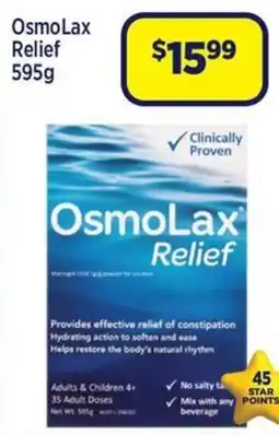 Star Discount Chemist OsmoLax Relief offer