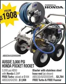 Aussie Pumps Aussie 3,000 PSI Honda Pocket Rocket offer