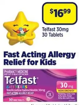 Star Discount Chemist Telfast 30mg offer