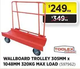 Gasweld Tool Centre Wallboard Trolley Toolex Industrial offer