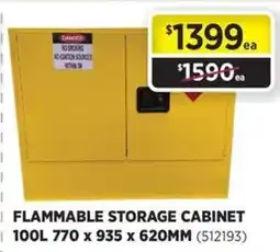 Gasweld Tool Centre Flammable Storage Cabinet offer