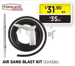 Gasweld Tool Centre Toolex Industrial Air Sand Blast Kit offer