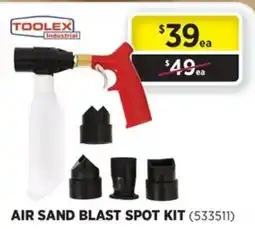 Gasweld Tool Centre Toolex Industrial Air Sand Blast Spot Kit offer