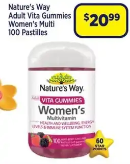 Star Discount Chemist Nature's Way Adult Vita Gummies Women's Multi offer