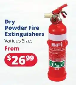 Bargain Boat Bits Dry Powder Fire Extinguishers BFI offer