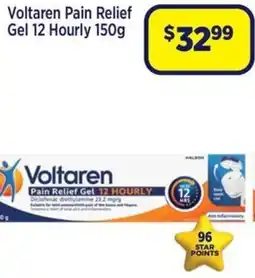 Star Discount Chemist Voltaren Pain Relief Gel 12 Hourly offer