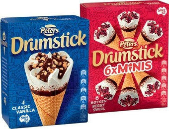 IGA Peters Drumstick 4-6 Pack Selected Varieties offer