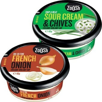 IGA Zoosh Dips 185g Selected Varieties offer