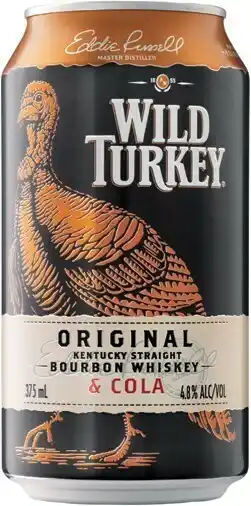 IGA Wild Turkey Bourbon & Cola 4.8% 10 Pack offer