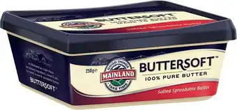 IGA Mainland Buttersoft Pure Butter 250g offer