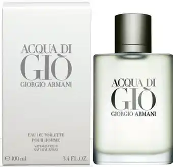 Discount Drug Stores Giorgio Armani Acqua Di Giò EDT offer