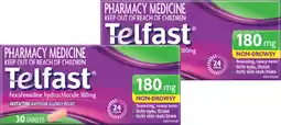 Amcal Pharmacies Telfast 180mg 30 Tablets offer