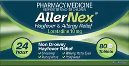 Amcal Pharmacies AllerNex 80 Tablets offer