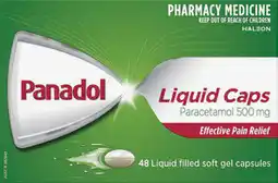 Discount Drug Stores Panadol Liquid Caps 48 Capsules offer