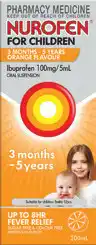 Discount Drug Stores Nurofen For Children 3 Months-5 Years Orange offer