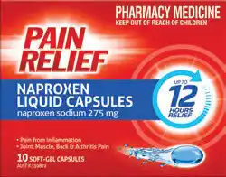 Discount Drug Stores Pain Relief Naproxen 10 Soft-Gel Capsules offer