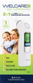 Discount Drug Stores Welcare 2in1 Ear Thermometer offer