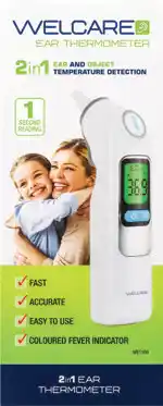 Amcal Pharmacies Welcare 2in1 Ear Thermometer offer